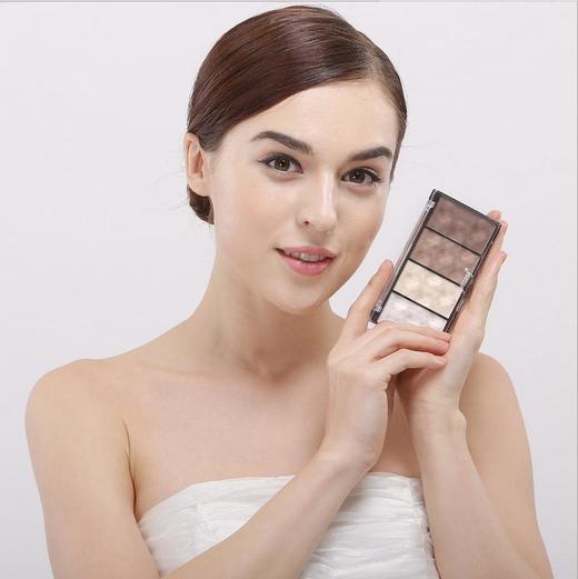 【化妆品】*MYG彩妆 魅颜堂四色修容粉饼 高光侧影粉 打造小脸 初学者 商品图1