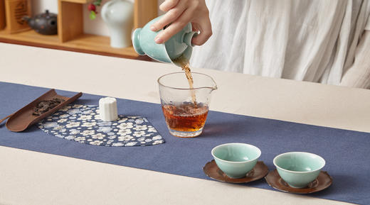 吉顺号丨紫如意 古树紫芽熟普 紫芽普洱茶砖 2013年 250g 商品图6