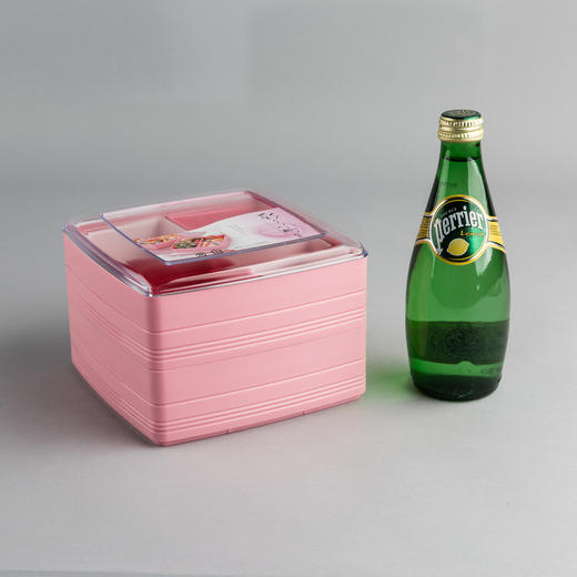【让吃饭变成一件有颜色的事儿】日本inomata带分格饭盒彩色单双层饭盒保鲜盒便当盒水果盒 商品图9