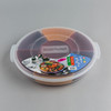 【让吃饭变成一件有颜色的事儿】日本inomata带分格饭盒彩色单双层饭盒保鲜盒便当盒水果盒 商品缩略图5