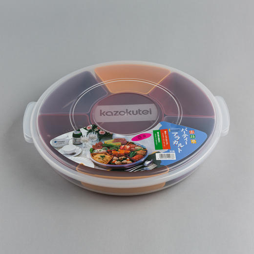 【让吃饭变成一件有颜色的事儿】日本inomata带分格饭盒彩色单双层饭盒保鲜盒便当盒水果盒 商品图5