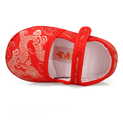 内联升童鞋婴儿鞋宝宝织锦一代鞋5380C 商品图1