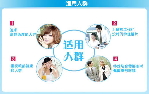 博士伦日抛10片/（30+10片金装）装近视隐形眼镜透明片 商品图4