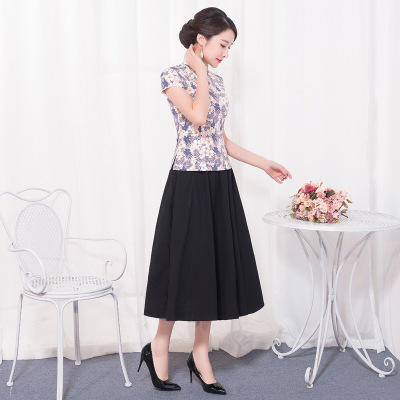 C 1853 复古民族风套装旗袍 商品图1