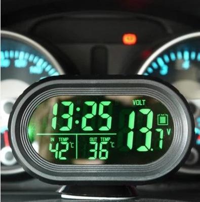 【汽车用品】汽车车用时钟表 汽车电子钟 商品图0