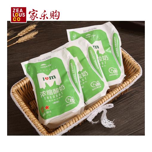 天润原味浓缩酸奶180g袋