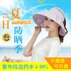 【超轻可折叠 手机大小 超强防晒 更适合出游】户外防紫外线空顶透气大沿太阳帽 商品缩略图3