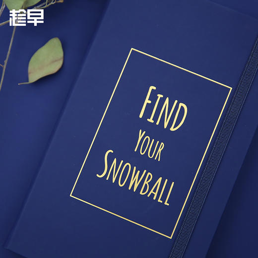 趁早 主题精装硬皮理财手册 find your snowball 靠智慧和钱生活 商品图1