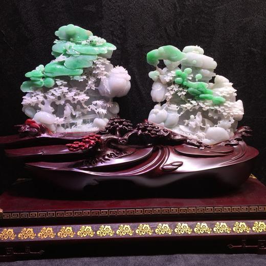 60226翡翠山水如画精品摆件