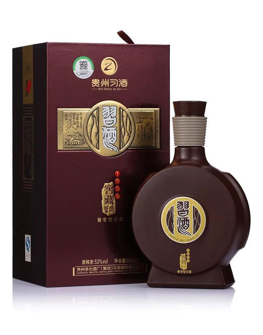 53度贵州习酒窖藏1998500ml单瓶