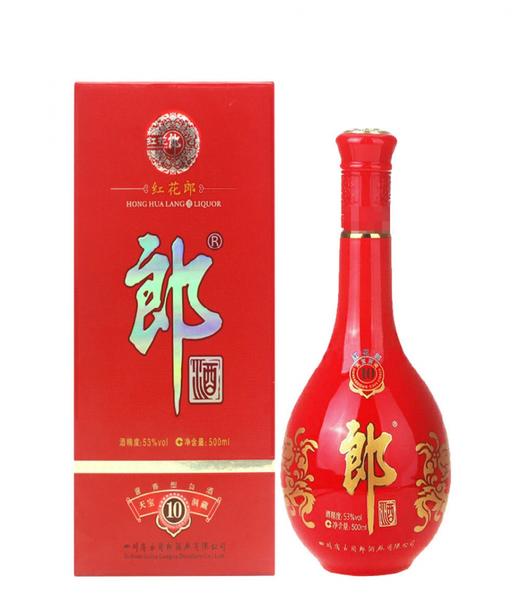53度红花郎（10）500ml 单瓶 商品图0
