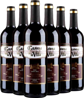Casona卡索娜毕加干红葡萄酒750ml×6 整箱装