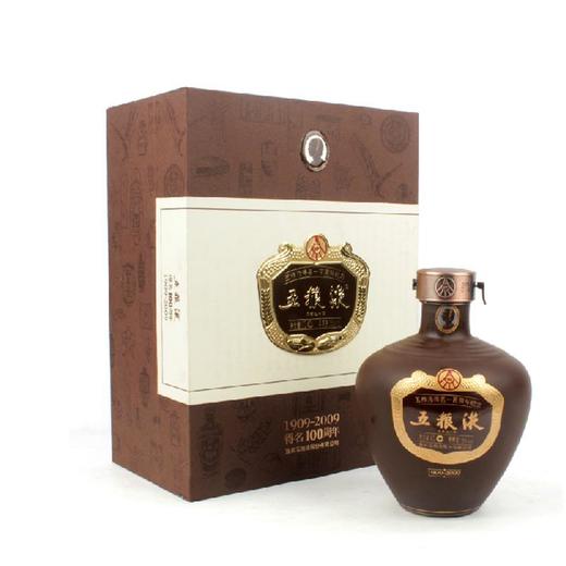 56度五粮液得名100周年纪念酒1000ml（2009年老酒） 单瓶 商品图0