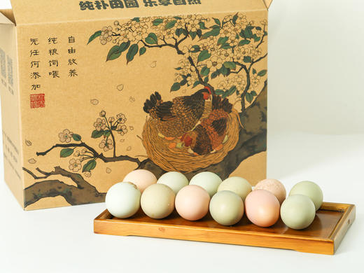 朴田农场山地放养鸡蛋 商品图0