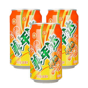 330ml*24罐听美年达橙味 商品图0