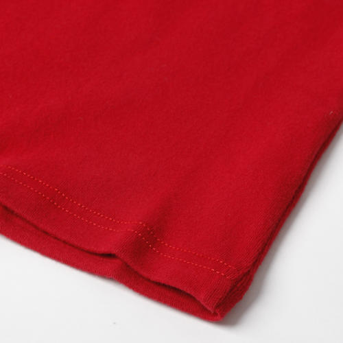 110码艾拉石榴红女童宝宝纯色春装秋卫衣t恤儿童打底衫a55