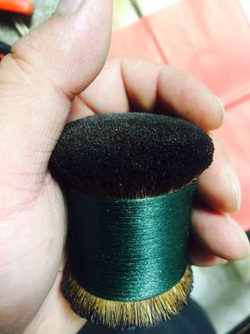 【拓片工具】粗矮型棕老虎篆刻印章拓边款、金石砖拓用棕刷 T009