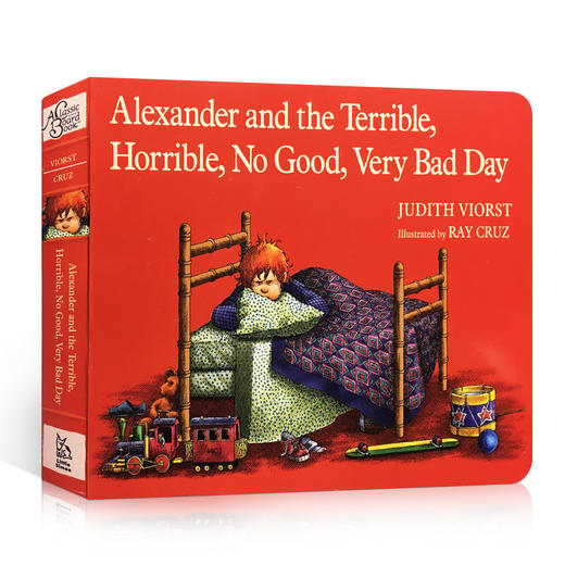 英文原版 Alexander and the Terrible,Horrible, No Good,Very Bad Day亚历山大和糟糕的一天儿童英语启蒙情商管理亲子共读汪培珽 商品图0