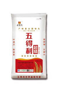 【批发】五得利六星超精面粉25kg/袋
