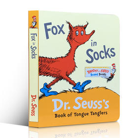 英文原版Fox in Socks 纸板书（Bright and Early Board）有音频