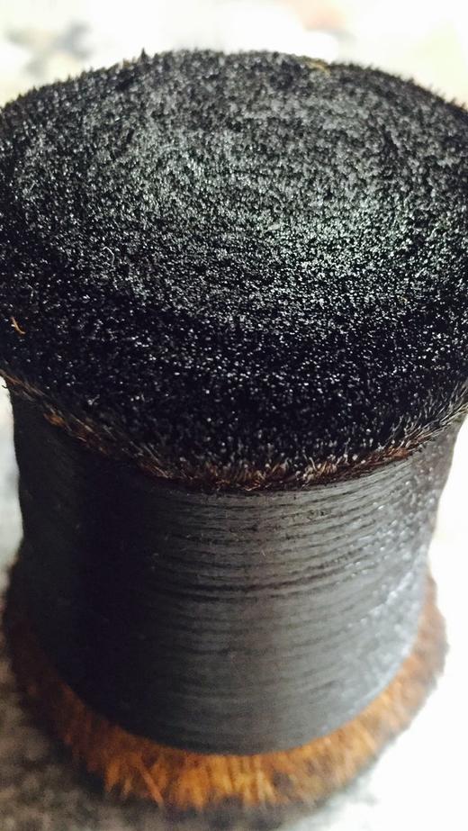 【拓片工具】粗矮型棕老虎篆刻印章拓边款、金石砖拓用棕刷 T009 商品图6