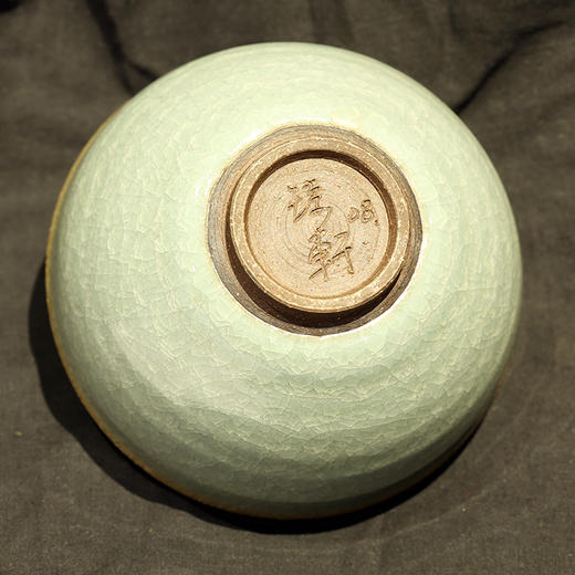 台湾洪琦轩冰裂纹大碗 商品图1