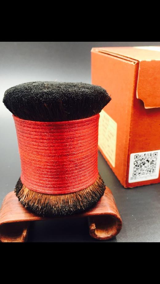 【拓片工具】粗矮型棕老虎篆刻印章拓边款、金石砖拓用棕刷 T009 商品图2