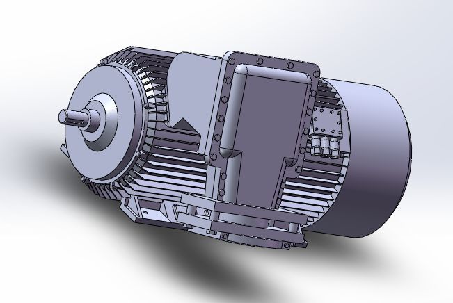 各种电机三维模型应有尽有机械设计必备