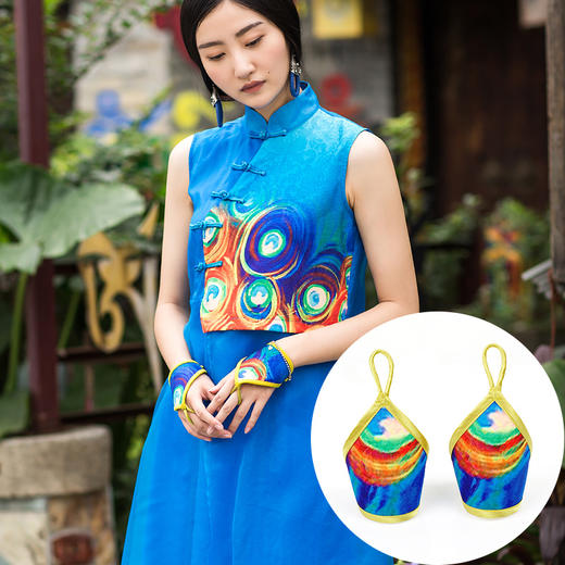 仙人摘月印花指套 商品图0