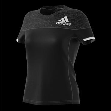 【adidas】阿迪达斯羽毛球服男女款上衣T恤吸汗速干休闲运动服 商品图1
