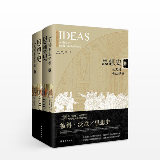 思想史：从火到弗洛伊德（套装共2册） 一部拒绝“简化”的思想史，一己之力写尽人类智力全貌上至直立行走和火的使用，下至粒子物理和精神分析突破朝代更迭的撰史常规，思想才是社会进步的基石 商品图0