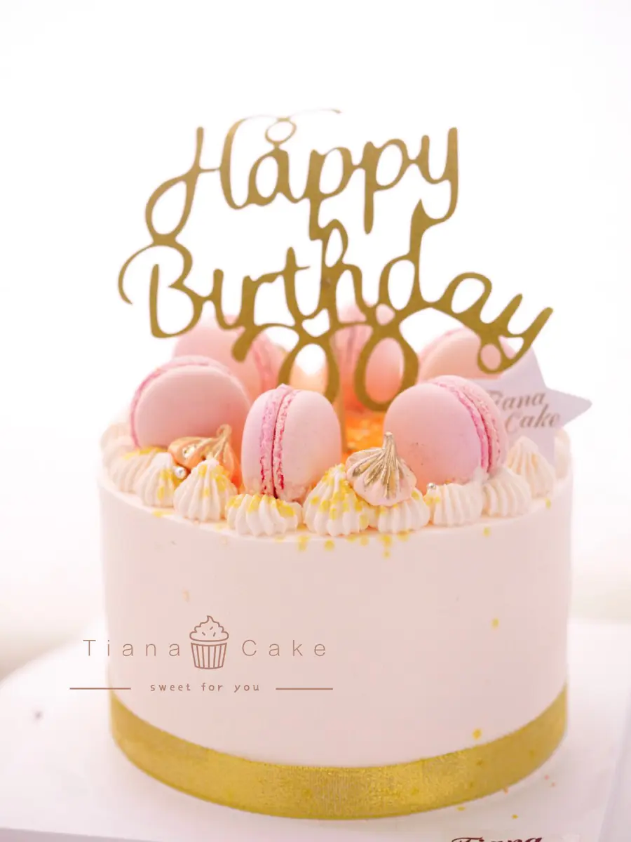 少女心马卡龙蛋糕