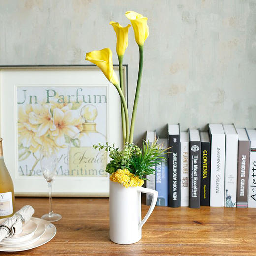 混搭轻奢风格 仿真花假花套装 花瓶摆件 客厅酒店花艺装饰 商品图5