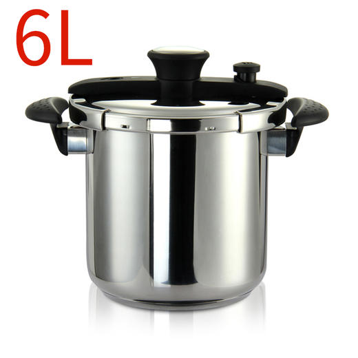 *【戴德】DD016/DD017戴德 18/10不锈钢高压锅电磁炉通用高压压力锅家用6L 商品图1