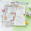 三年二班 创意网红文字胶带学生和纸胶带个性diy手帐日记相册贴纸 商品缩略图2