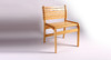有弹性竹条椅子创意现代简约家用北欧餐椅组装茶室阳台休闲椅 商品缩略图2