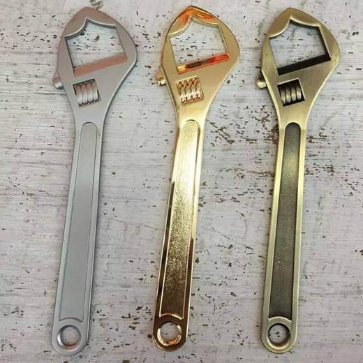【居家日用】创意扳手形状啤酒开瓶器 五金工具造型啤酒开 酒吧餐馆 商品图2