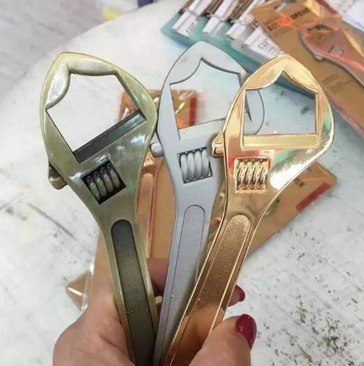 【居家日用】创意扳手形状啤酒开瓶器 五金工具造型啤酒开 酒吧餐馆 商品图0