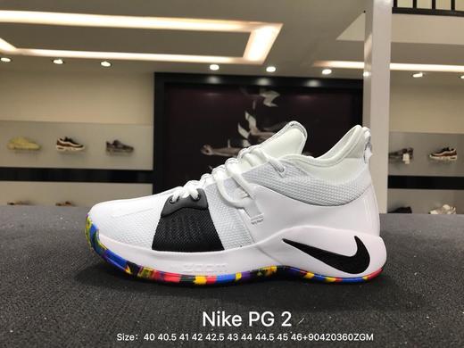 耐克nikepg2ncaa彩虹底实战篮球鞋aj5164100