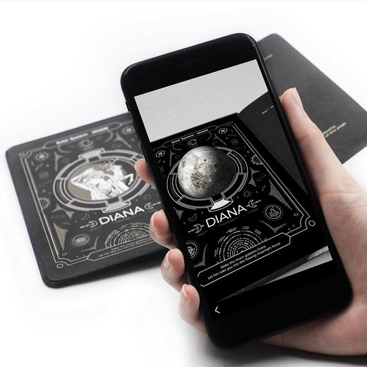 AstroReality AR月球笔记本 立体雕刻工艺丨80g/㎡无酸纸丨酷炫AR互动 商品图2