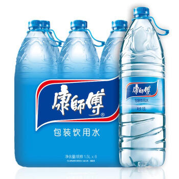 1.5l*8瓶 康师傅矿泉水 商品图0