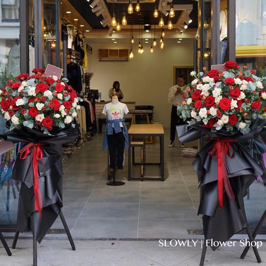 韩式高端开业花篮（一对） 商品图6