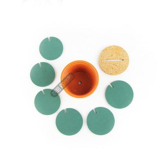 【居家日用】*创意DIY组装仙人掌杯垫 茶杯防滑隔热杯垫 家居礼品仙人掌杯托 商品图3