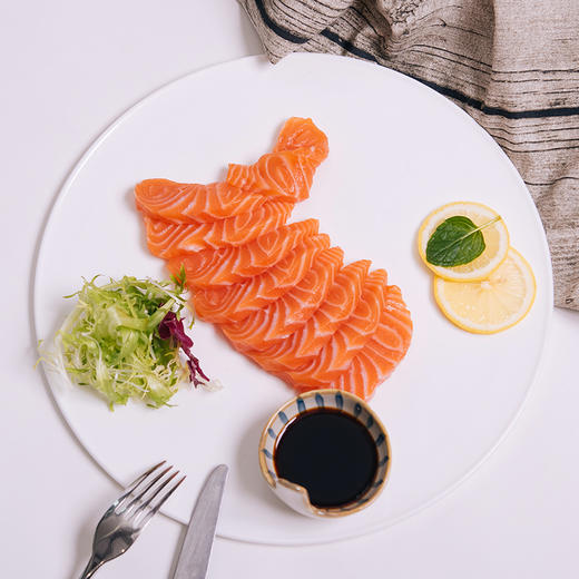 短期团| 只发山东省内   三文鱼刺身 来自挪威 可生食 250g*2 一刺一腩 圆通次日达 |百里食 商品图0