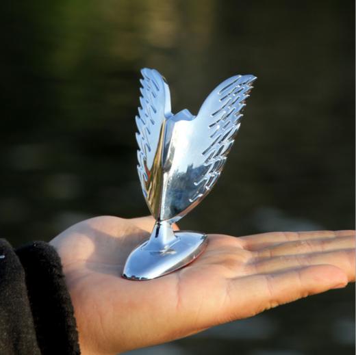 【汽车用品】*车头改装专用车标 通用飞鹰立标 个性金属标志 汽车装饰用品 商品图0