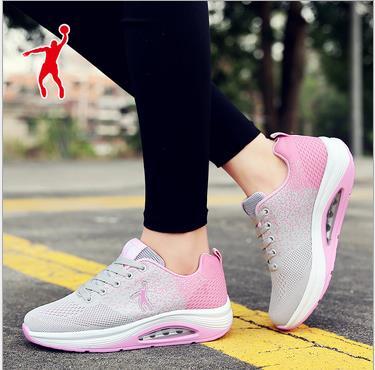 【乔丹】乔丹格兰女鞋跑步鞋春季透气运动鞋缓震耐磨防滑休闲鞋旅游鞋 商品图0