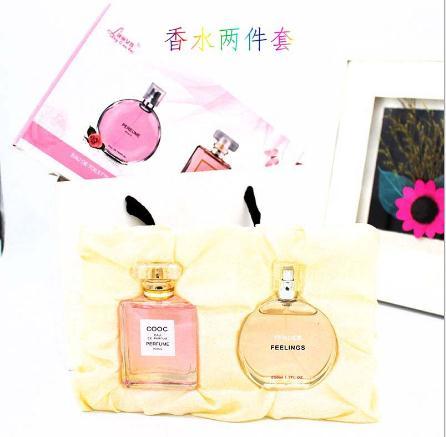 【香水】香水礼品两件套爆款套盒小香奈系列儿同味女士学生香水套装 商品图1