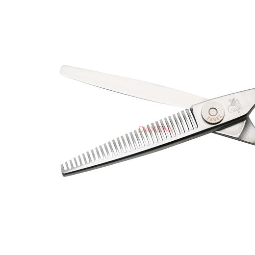 ZEBRA斑马 剪刀 E603038 牙剪/调量剪/无痕牙剪/打薄剪/去发量10-15%/ 单刃安全刀/平齿/30根齿/正刃/6寸 商品图2