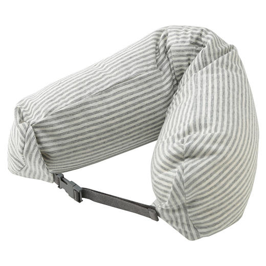 良品U型枕头护颈枕靠枕高分子纤维颗粒舒适透气 商品图4