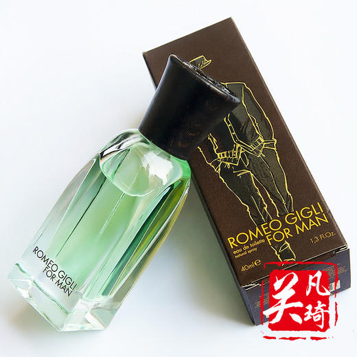 Romeo Gigli罗密欧吉利同名男士淡香水edt 40ml 极美妙的烟草味 关凡琦